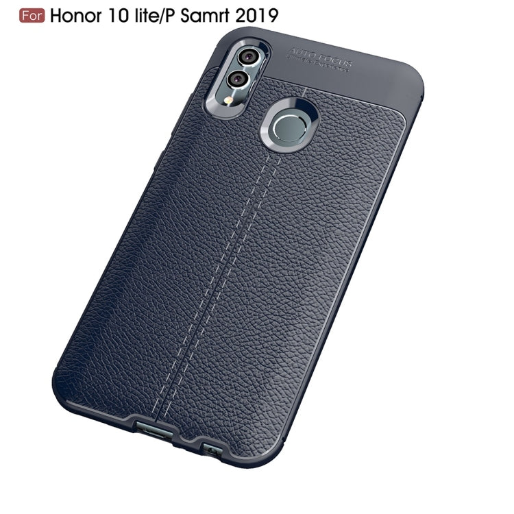 Litchi Texture TPU Shockproof Case for Huawei Honor 10 Lite / P Smart 2019