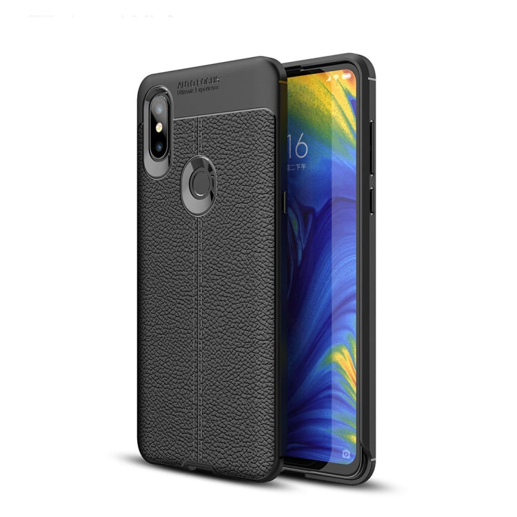 Litchi Texture TPU Shockproof Case For Xiaomi Mix 3