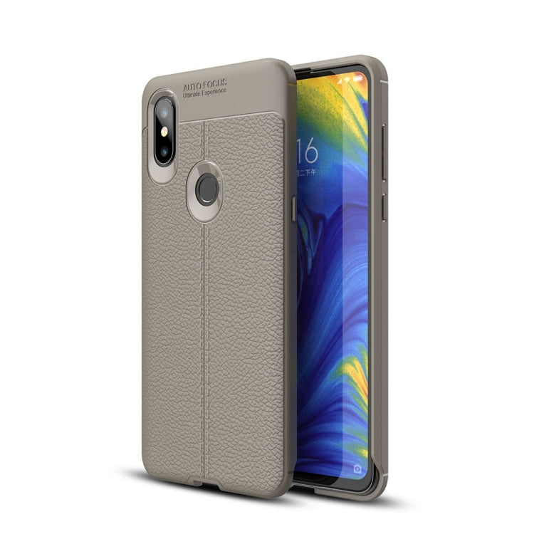 Litchi Texture TPU Shockproof Case For Xiaomi Mix 3