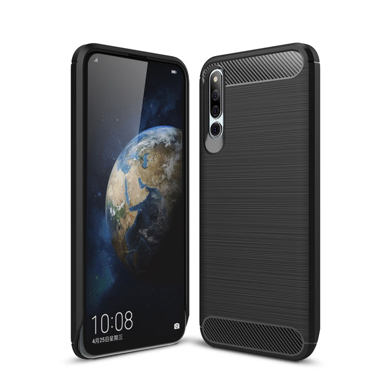 Carbon Fiber Texture TPU Shockproof Case For Huawei Honor Magic 2