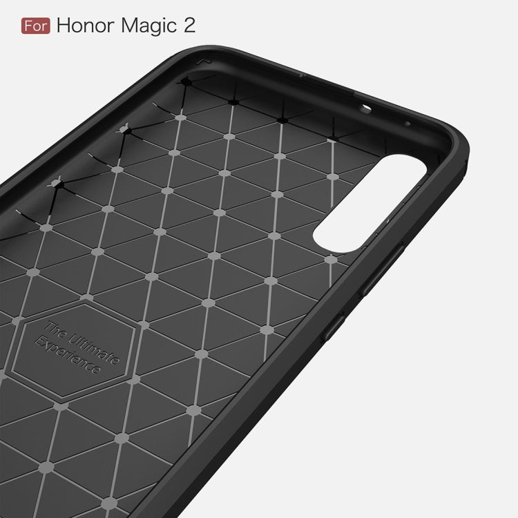 Carbon Fiber Texture TPU Shockproof Case For Huawei Honor Magic 2