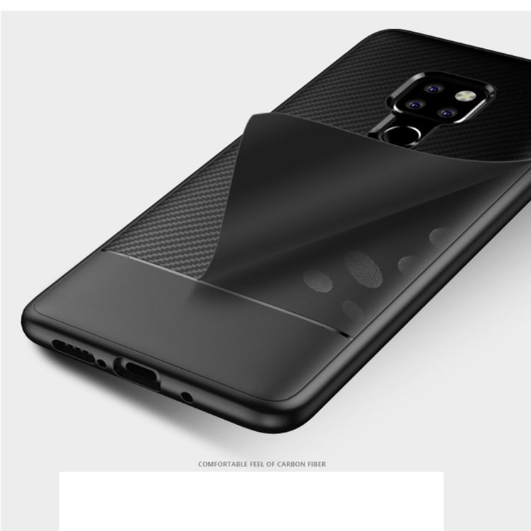 Lewei Carbon Fiber Texture TPU Case For Huawei Mate20