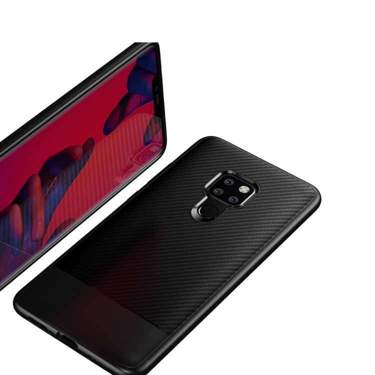 Lewei Carbon Fiber Texture TPU Case For Huawei Mate20