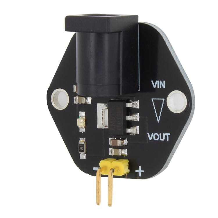 LandaTianrui LDTR-RM041 DC 6 - 12V to DC 5V Power Supply Module + 9V Battery Snap Connector to DC Male Power Adapter Cables Kit