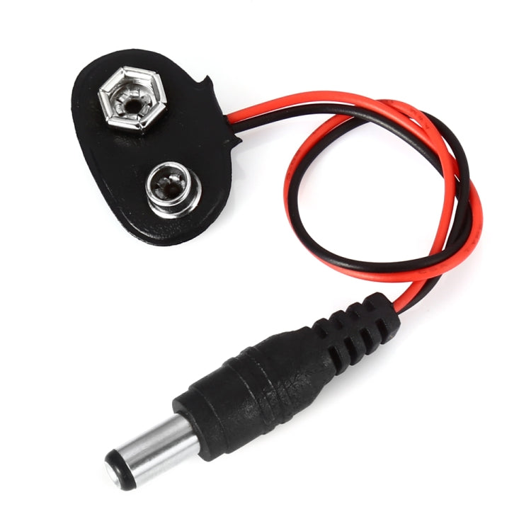 LandaTianrui LDTR-RM041 DC 6 - 12V to DC 5V Power Supply Module + 9V Battery Snap Connector to DC Male Power Adapter Cables Kit