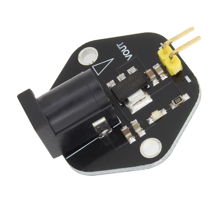 LandaTianrui LDTR-RM041 DC 6 - 12V to DC 5V Power Supply Module + 9V Battery Snap Connector to DC Male Power Adapter Cables Kit
