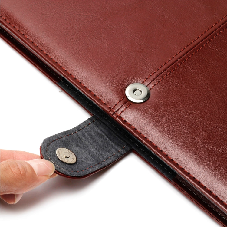 Crazy Horse Texture Horizontal Flip Leather PU Case for MacBook Pro 15.4 inch A1990 (2018)