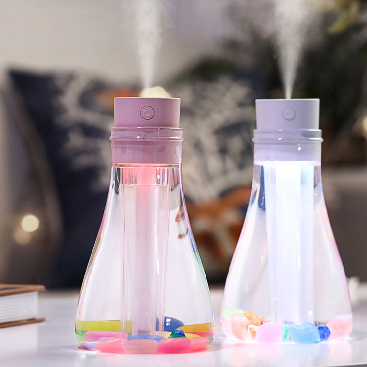 Wishing Bottle Shape Portable  Desktop Air Humidifier with Night Light, Capacity: 500ml, DC 5V