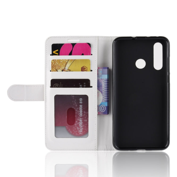 R64 Texture Horizontal Flip Leather Case For Huawei nova 4, with Holder & Card Slots & Wallet