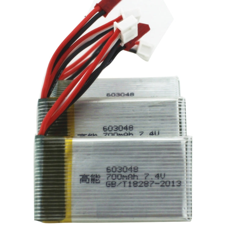 700mAh 7.4V 15C Li-Polymer Battery for T High Rate Battery 603048