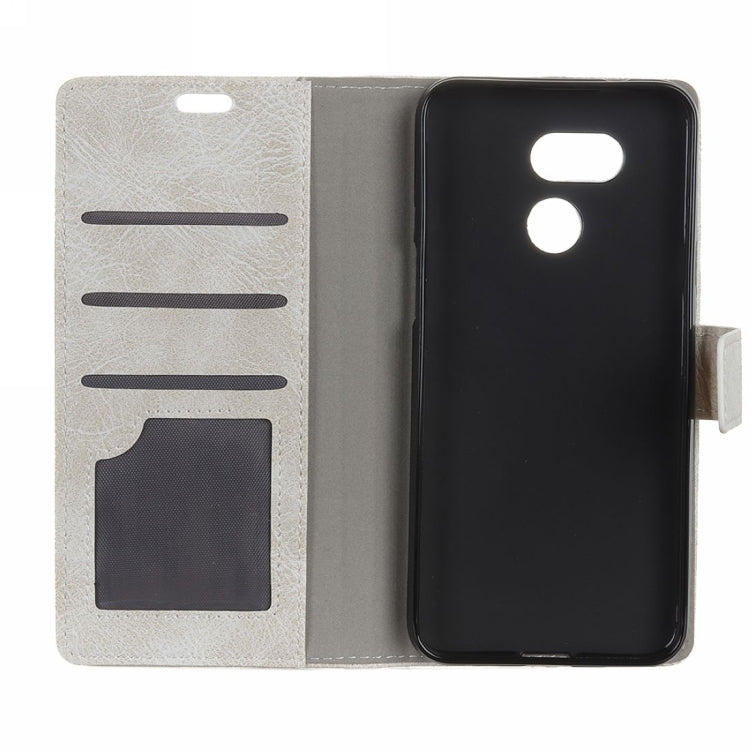 Retro Crazy Horse Texture Horizontal Flip Leather Case for HTC Desire 12S, with Wallet & Holder & Card Slots & Photo Frame