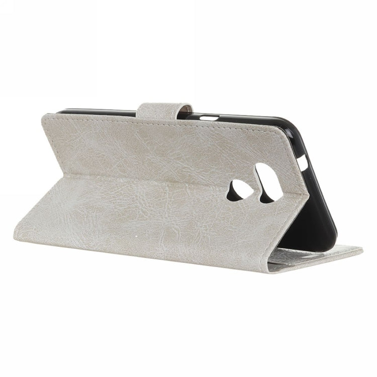 Retro Crazy Horse Texture Horizontal Flip Leather Case for HTC Desire 12S, with Wallet & Holder & Card Slots & Photo Frame