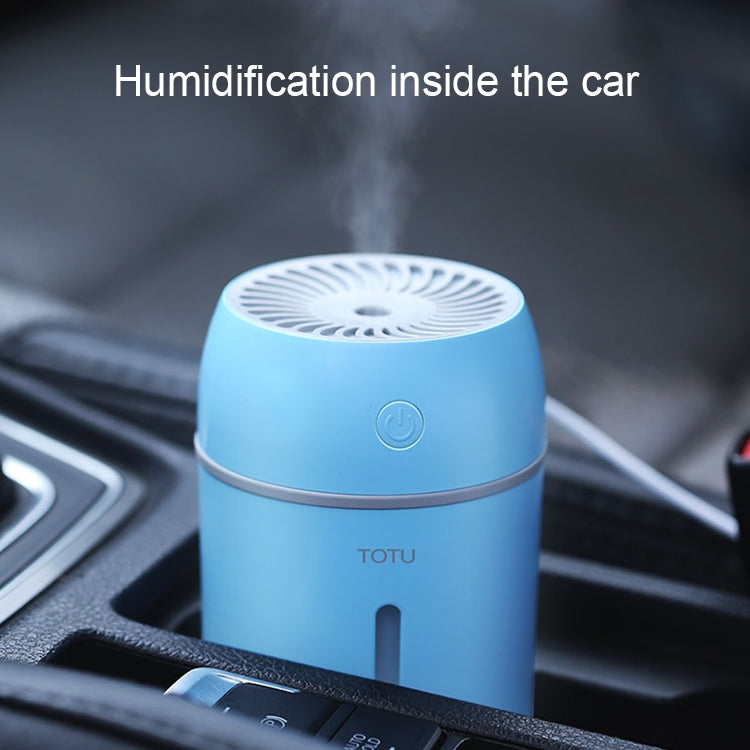 TOTUDESIGN FGHD-001 Whirly Series Water Bottle Shaped Portable Mute Desktop Air Humidifier with Night Light, Capacity: 280ml, DC 5V
