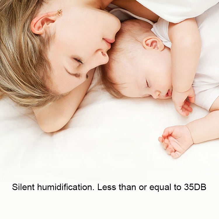 TOTUDESIGN FGHD-001 Whirly Series Water Bottle Shaped Portable Mute Desktop Air Humidifier with Night Light, Capacity: 280ml, DC 5V