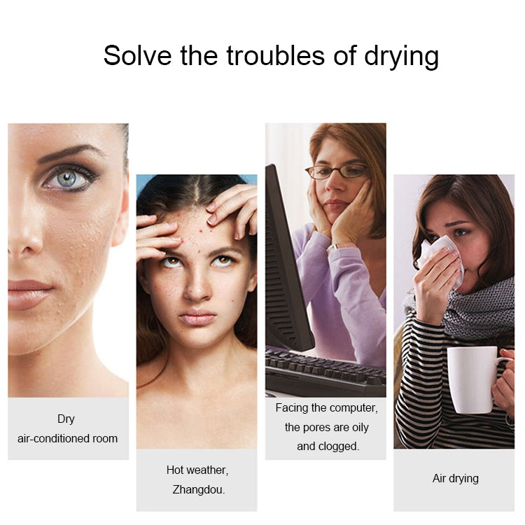 TOTUDESIGN FGHD-001 Whirly Series Water Bottle Shaped Portable Mute Desktop Air Humidifier with Night Light, Capacity: 280ml, DC 5V