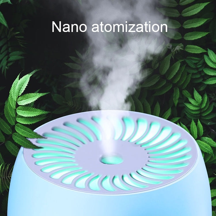 TOTUDESIGN FGHD-001 Whirly Series Water Bottle Shaped Portable Mute Desktop Air Humidifier with Night Light, Capacity: 280ml, DC 5V