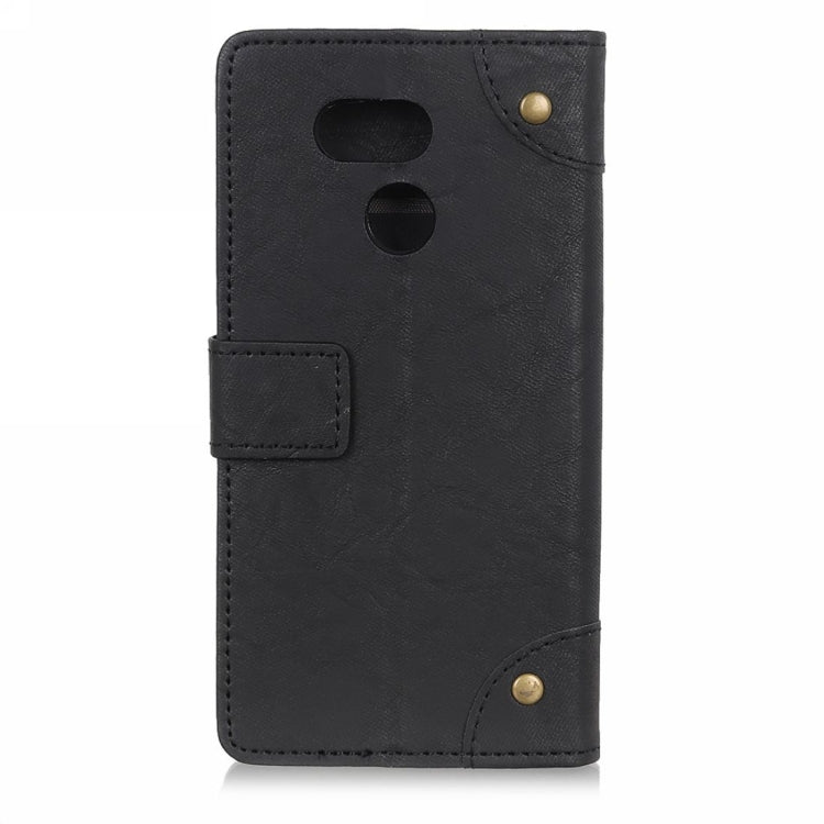 Copper Buckle Retro Crazy Horse Texture Horizontal Flip Leather Case for HTC Desire 12S, with Holder & Card Slots & Wallet