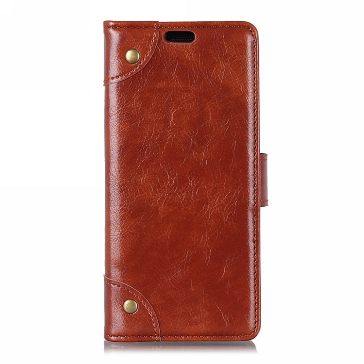 Copper Buckle Nappa Texture Horizontal Flip Leather Case for Xiaomi Mi Play, with Holder & Card Slots & Wallet