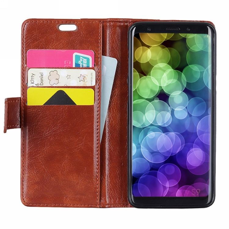 Copper Buckle Nappa Texture Horizontal Flip Leather Case for Xiaomi Mi Play, with Holder & Card Slots & Wallet