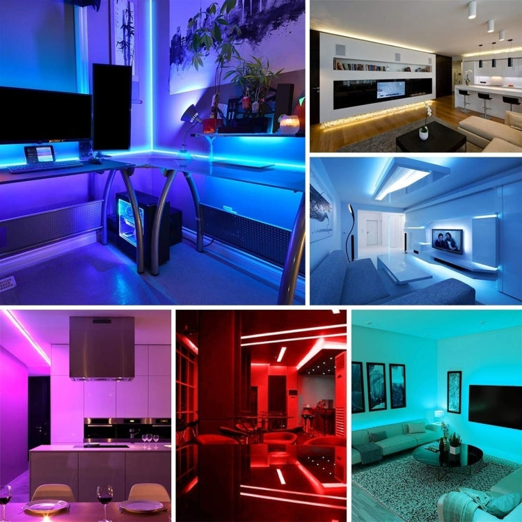 YWXLight 2m DIY Interior Decoration TV Backlight USB LED Strip Light with 24-keys Remote Control, DC 5V
