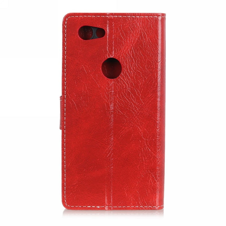 Retro Crazy Horse Texture Horizontal Flip Leather Case For Google Pixel 3 Lite, with Wallet & Holder & Card Slots & Photo Frame