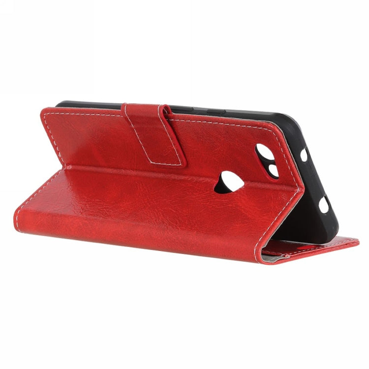 Retro Crazy Horse Texture Horizontal Flip Leather Case For Google Pixel 3 Lite, with Wallet & Holder & Card Slots & Photo Frame