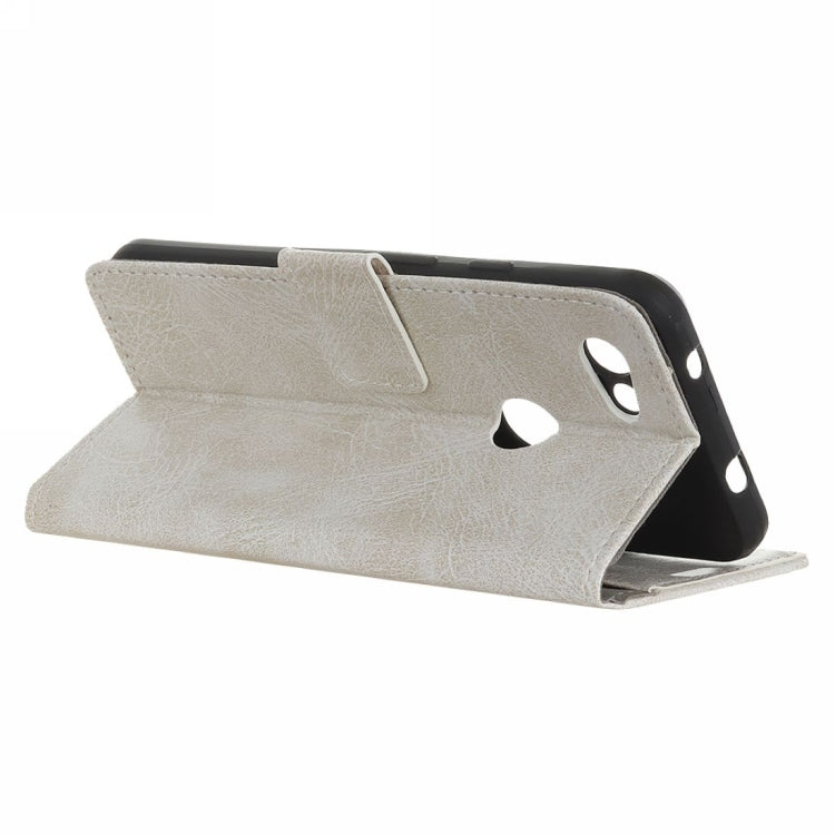 Retro Crazy Horse Texture Horizontal Flip Leather Case For Google Pixel 3 Lite, with Wallet & Holder & Card Slots & Photo Frame