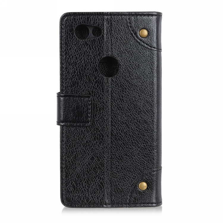 Copper Buckle Nappa Texture Horizontal Flip Leather Case for Google Pixel 3 Lite, with Holder & Card Slots & Wallet