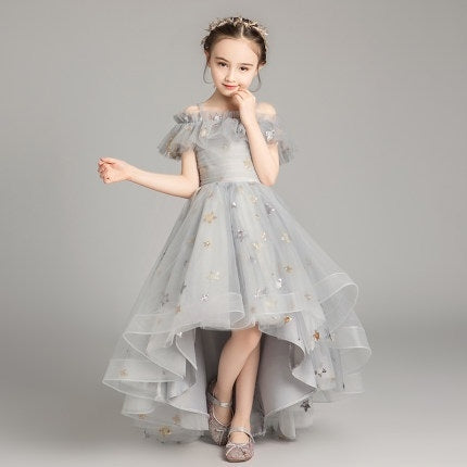 sachin and babi light blue dress Fantasy Dress Lost Princess Elegant cotton dress with exclusive trim