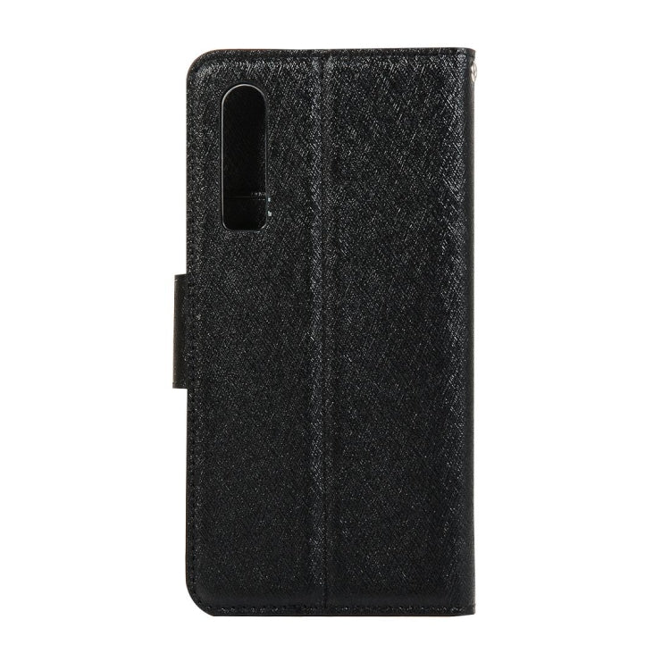 Silk Texture Horizontal Flip Leather Case for Huawei P30, with Holder & Card slots & Wallet & Photo Frame