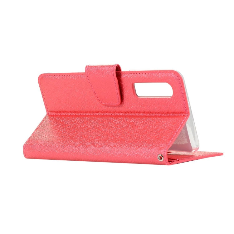 Silk Texture Horizontal Flip Leather Case for Huawei P30, with Holder & Card slots & Wallet & Photo Frame