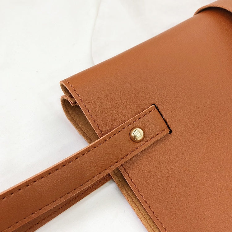 2 In 1 PU Leather Handbag Messenger Bag Sing-shoulder Bag For Girls