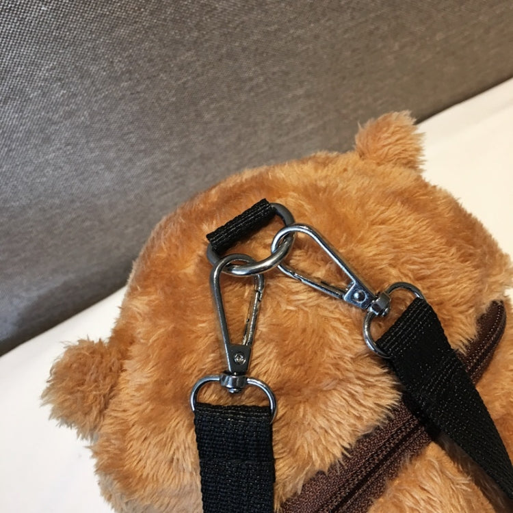 Plush Cute Hamster Shaped Handbag Shoulder Bag For Girl Backpack