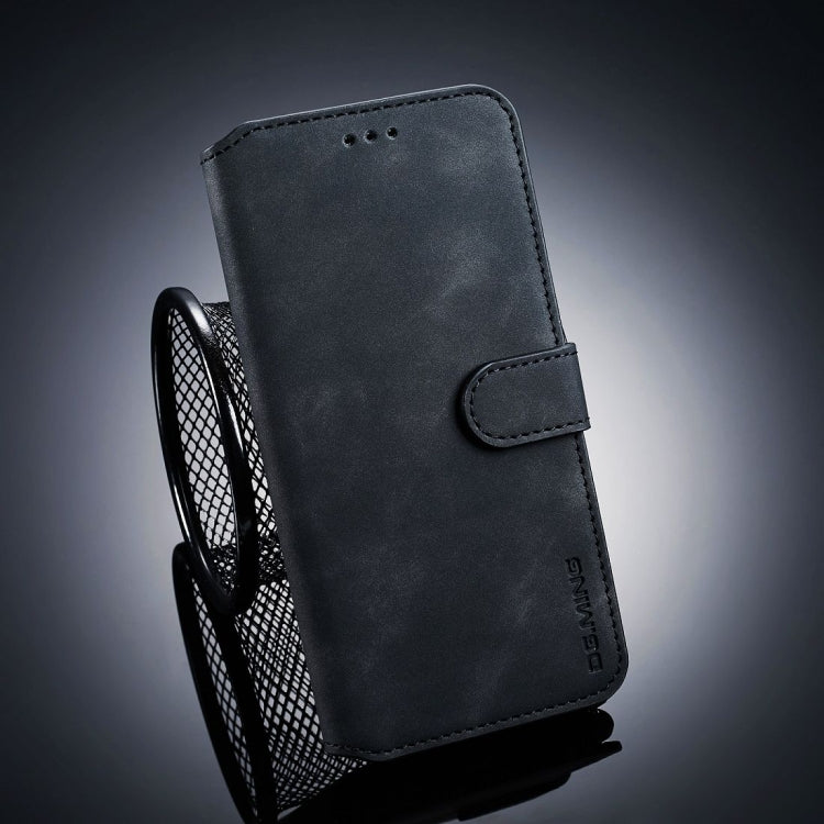 DG.MING Retro Oil Side Horizontal Flip Case for Huawei Y9 (2019), with Holder & Card Slots & Wallet