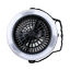 Tent Fan with Light Rechargeable Camping Lantern Traveling Travel with Clip