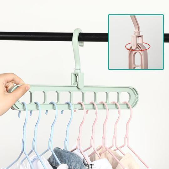 3 Pcs Space Saving Hanger -  Keep Your Wardrobe Mess Free