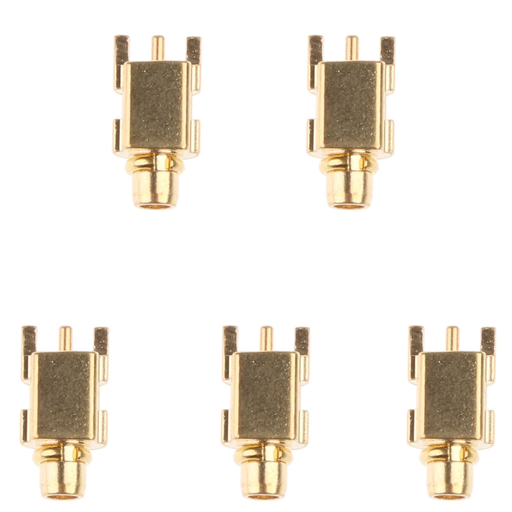 10x Replacement Headset MMCX Cord Male + Female Socket for  SE215 SE535