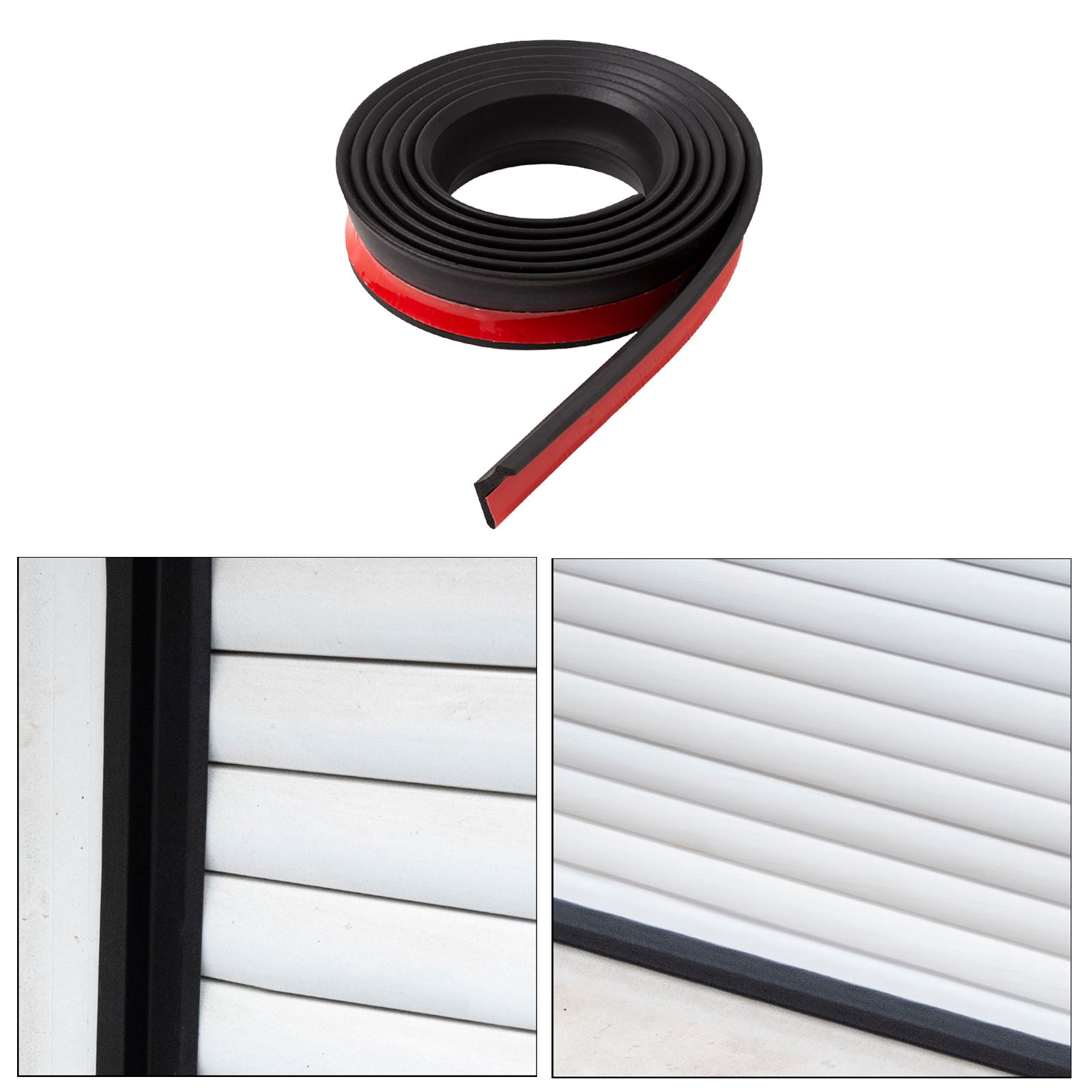 1M Garage Door Threshold Seal Strip Sealer Door Draft Stopper Dust Blocker