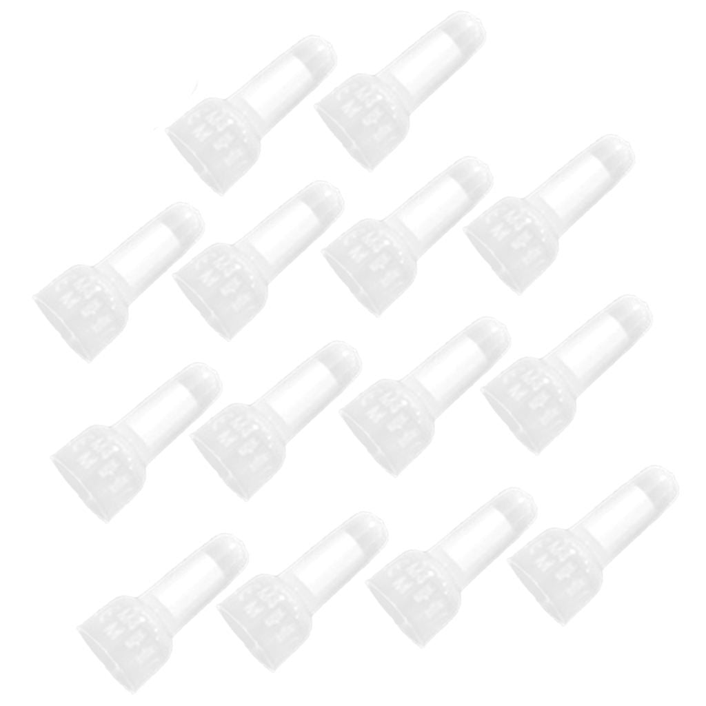 (200) 22-18 &22-14 GAUGE AWG NYLON CRIMP CLOSED END CONNECTOR ALARM WIRE