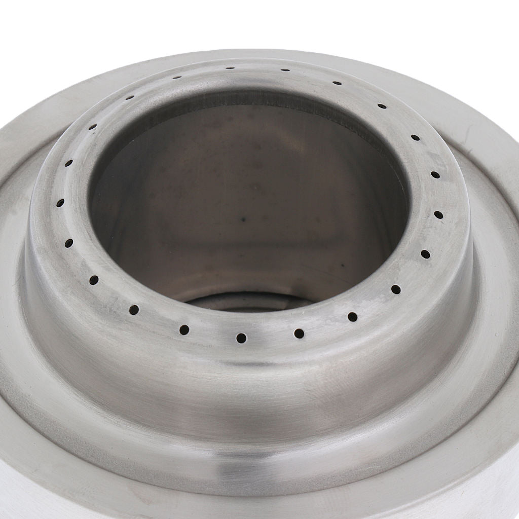 Stainless steel alcohol burner alcohol stove for outdoor camping