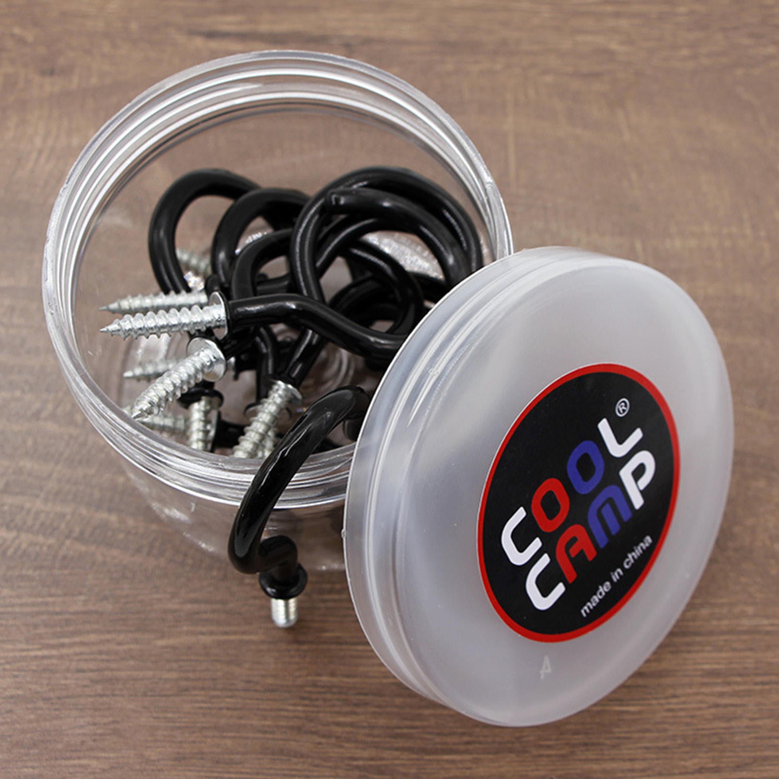 10x Tent Stakes with Hook Camping Tent Canopies Screw Stake Nail Spike