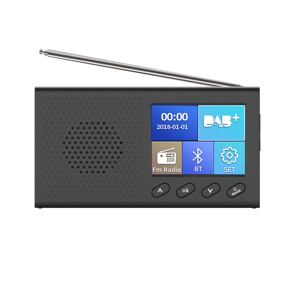 Multifunctional Digital DAB DAB+ FM Radio with BT Wireless Rechargeable