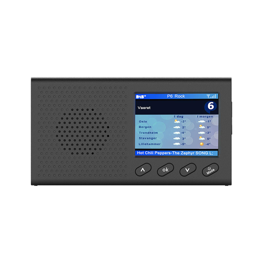 Multifunctional Digital DAB DAB+ FM Radio with BT Wireless Rechargeable