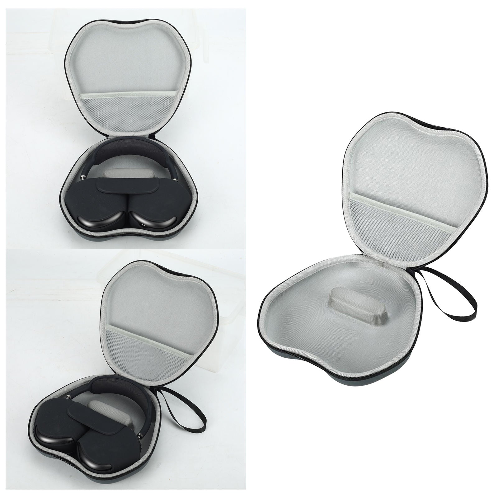 Protective Grey Headphones Headset Carrying Case Bag Cover for   Max