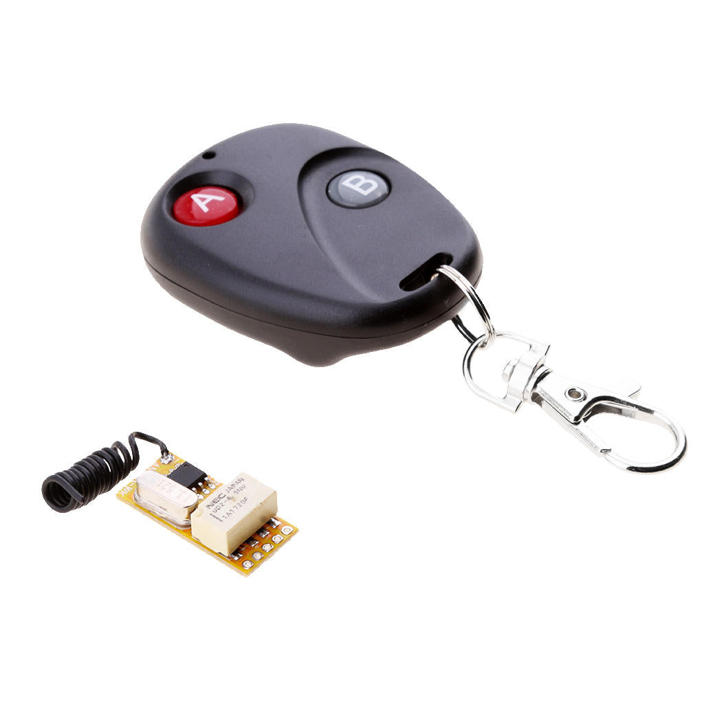 433MHz 1CH LED Light Wireless RF Relay Remote Control Switch Receiver Module