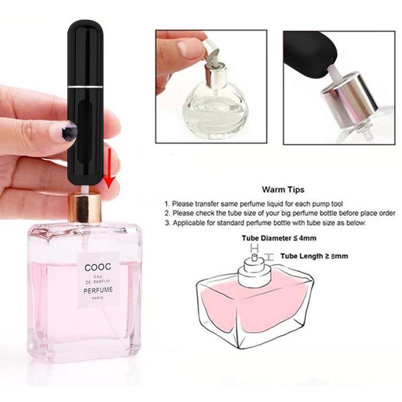 The Refillable Perfume Bottle - Smell Great All Day Long (NO PERFUME INCLUDED)