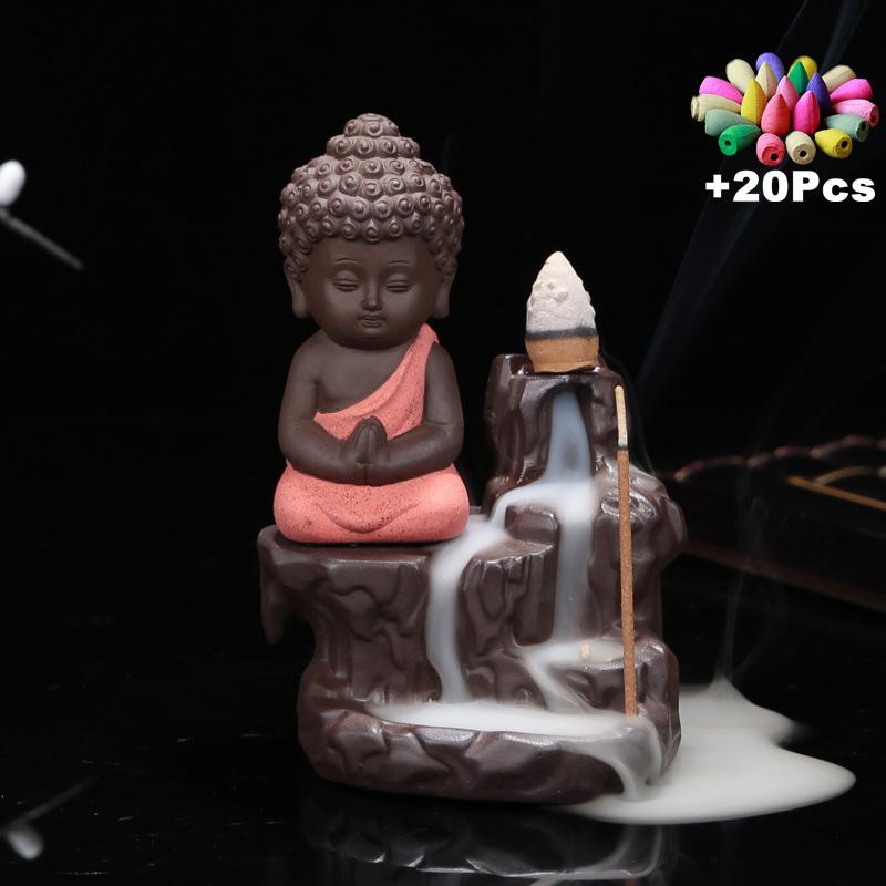 HANDMADE BUDDHA INCENSE BURNER