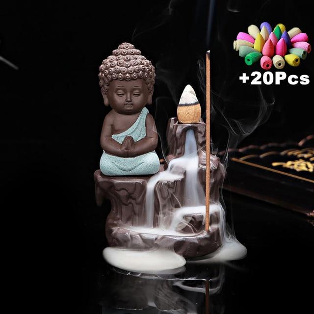 HANDMADE BUDDHA INCENSE BURNER