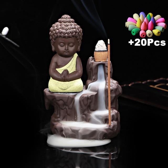 HANDMADE BUDDHA INCENSE BURNER