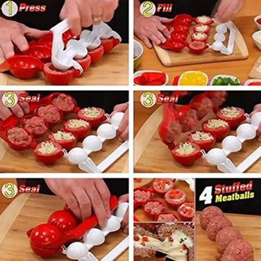 STUFFED MEATBALLS COOKING MOLD